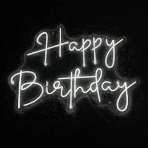 Happy Birthday Neon Sign