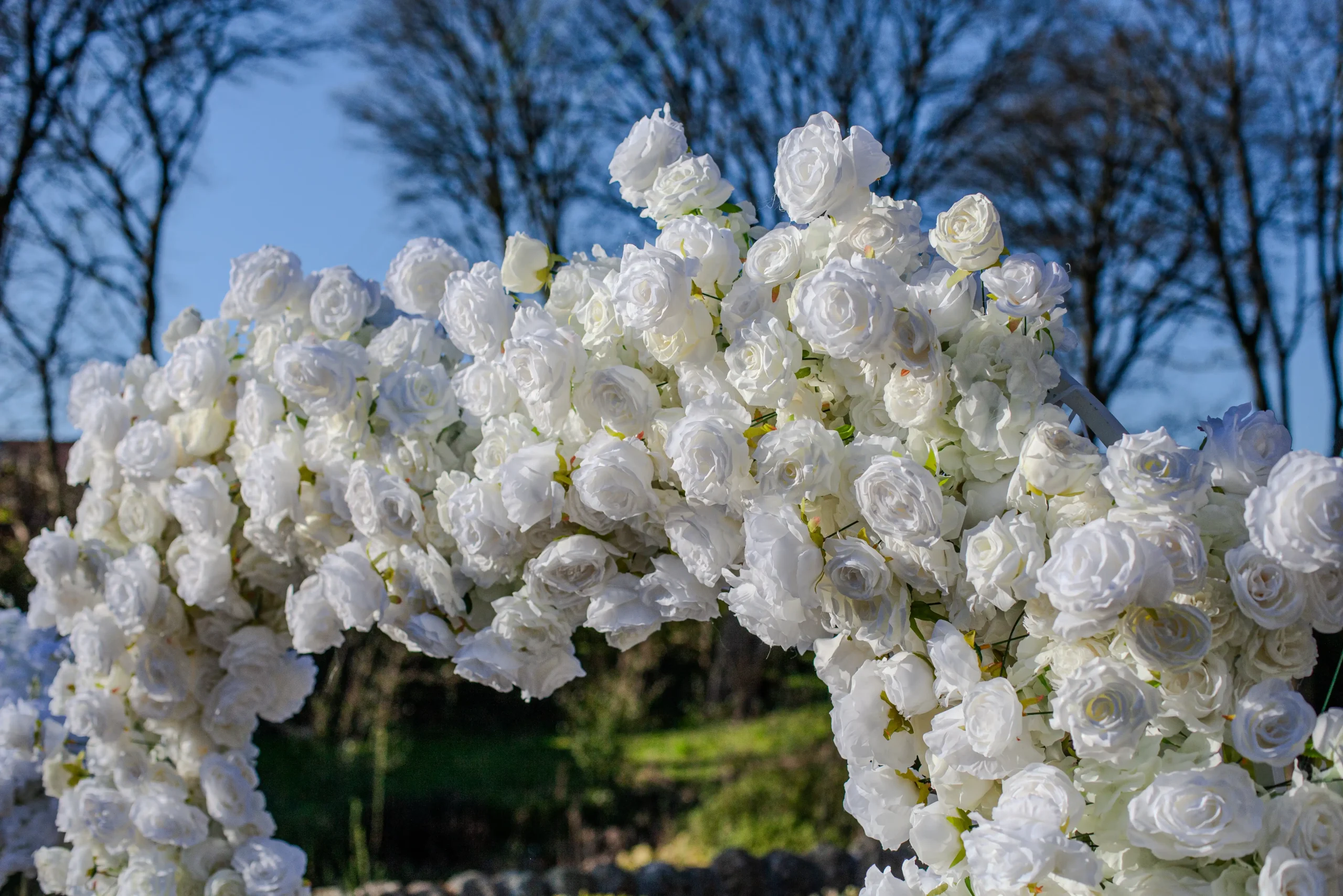 Silk White Romantic Proposal Setup - Image 3