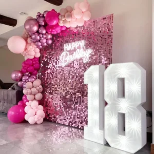 The Ultimate Sequin Wall Package