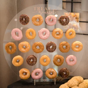 Acrylic Donut Wall Stand