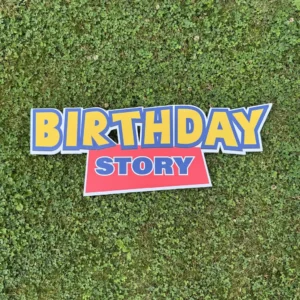 Birthday Story Prop